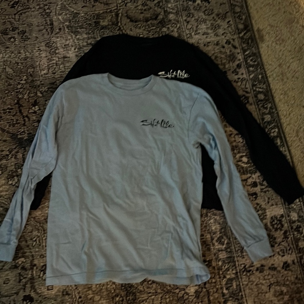 2 medium Salt Life long sleeve
